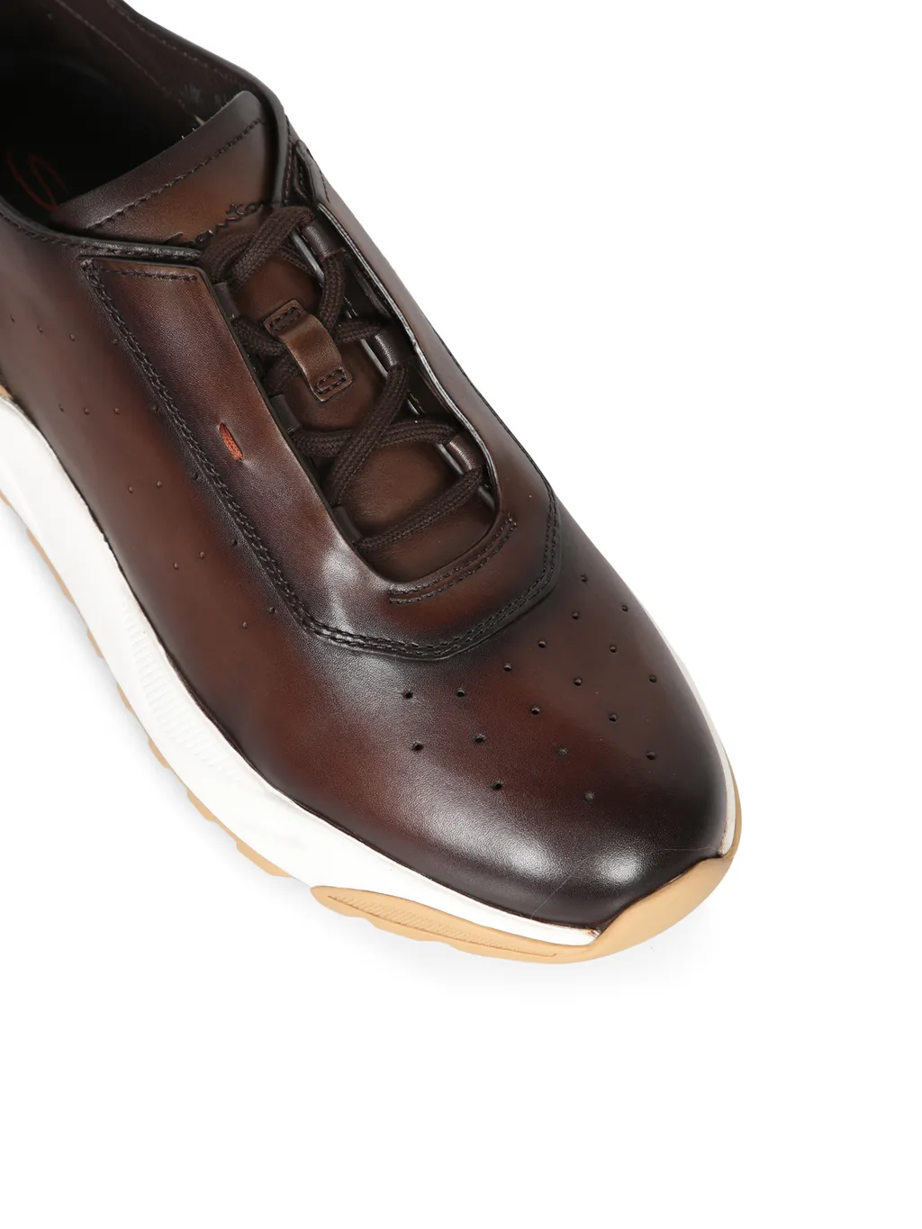Slip-On Lace-Up Trainers
