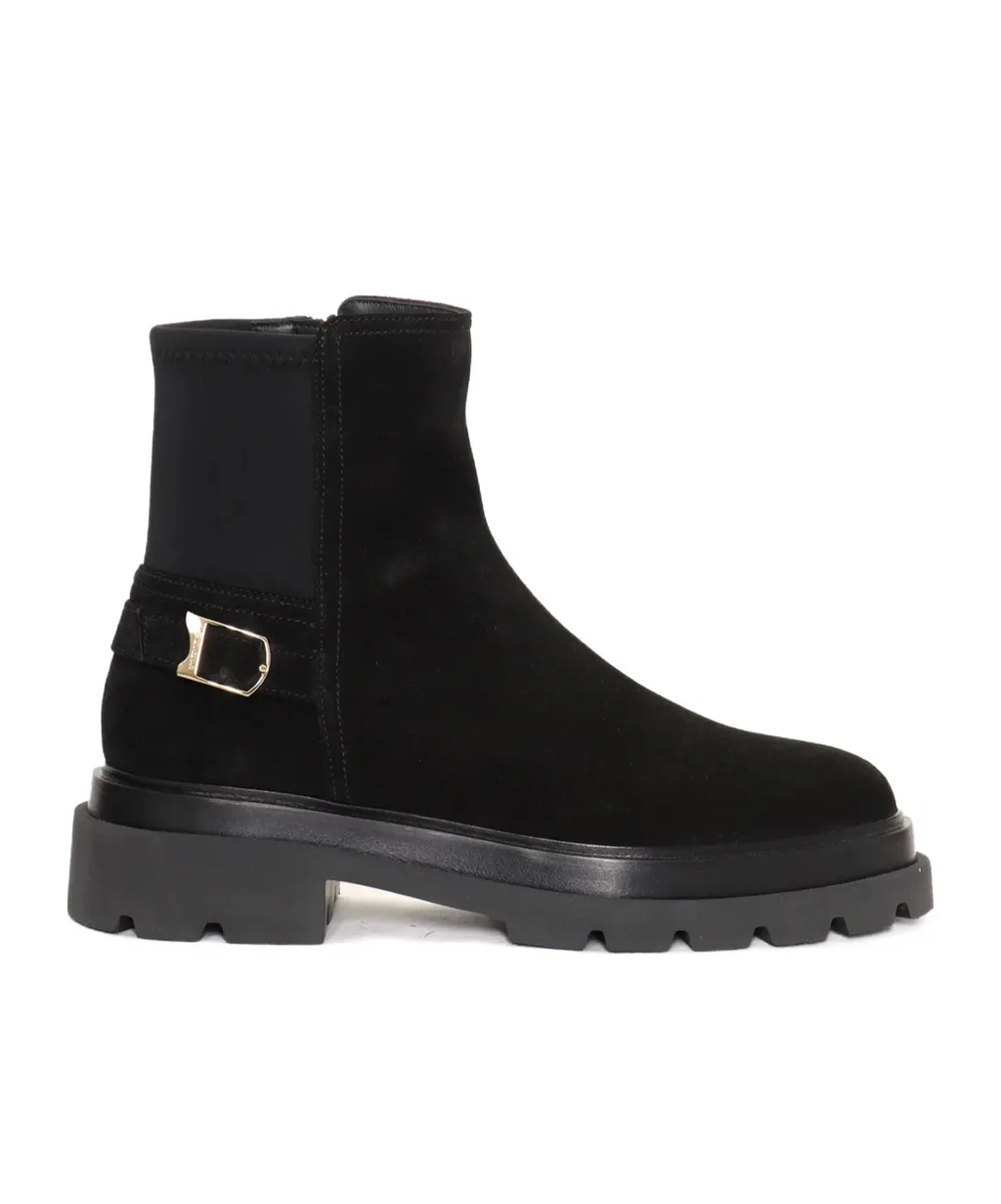 Santoni Buckled Ankle Boots