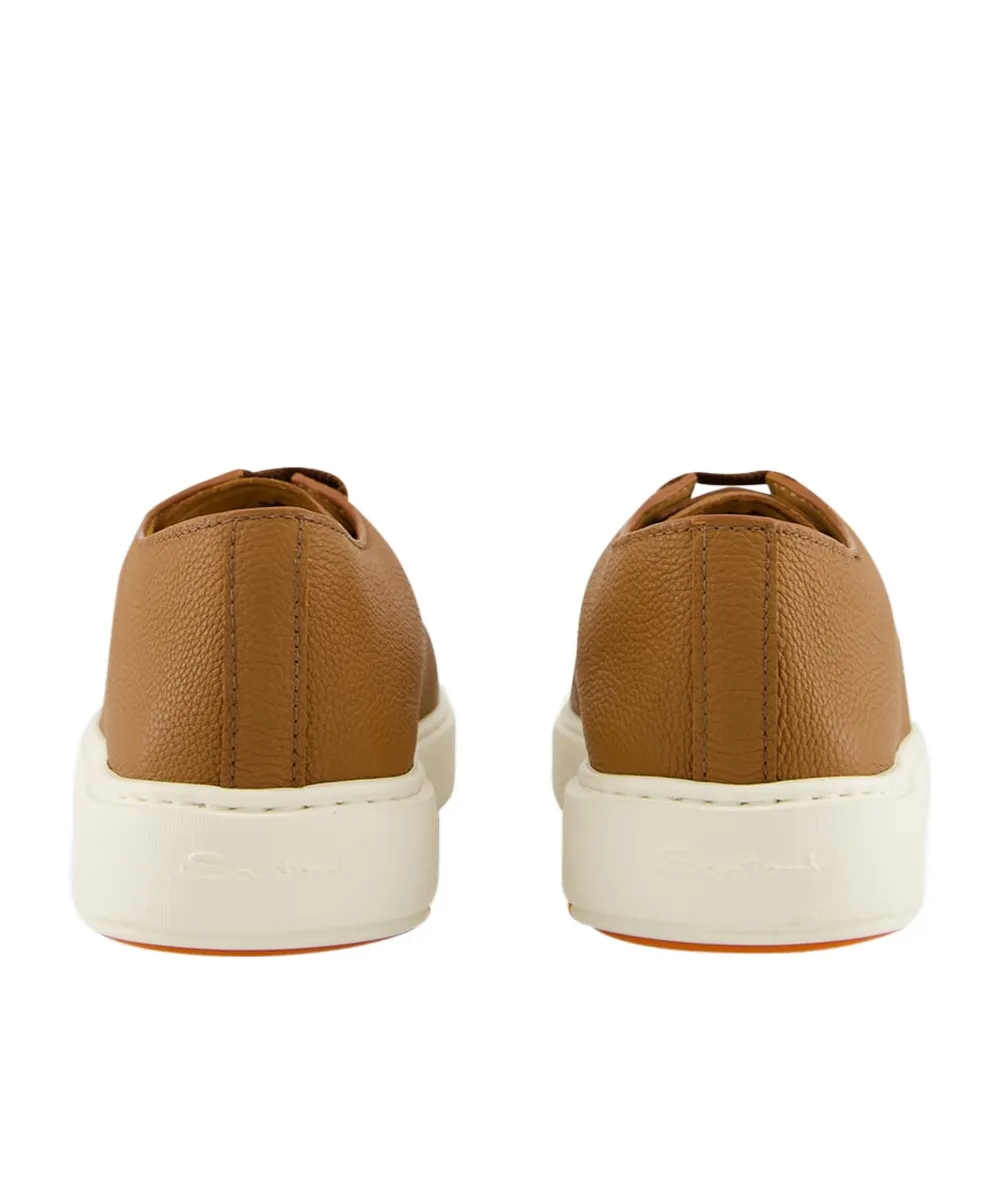 Round Toe Lace-Up Sneakers