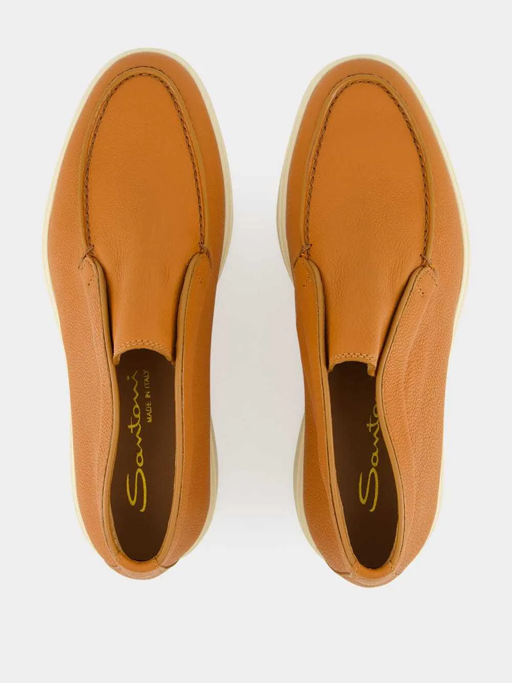 Leather Slip-On Boots
