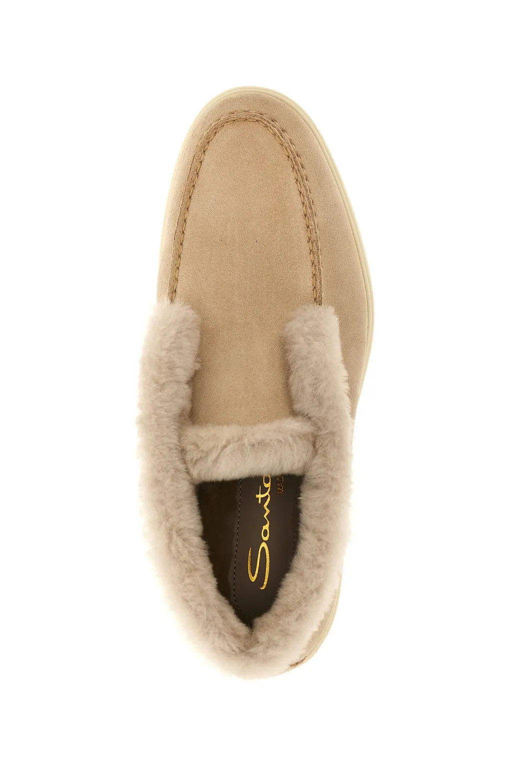 Fur-Trimmed Desert Boots
