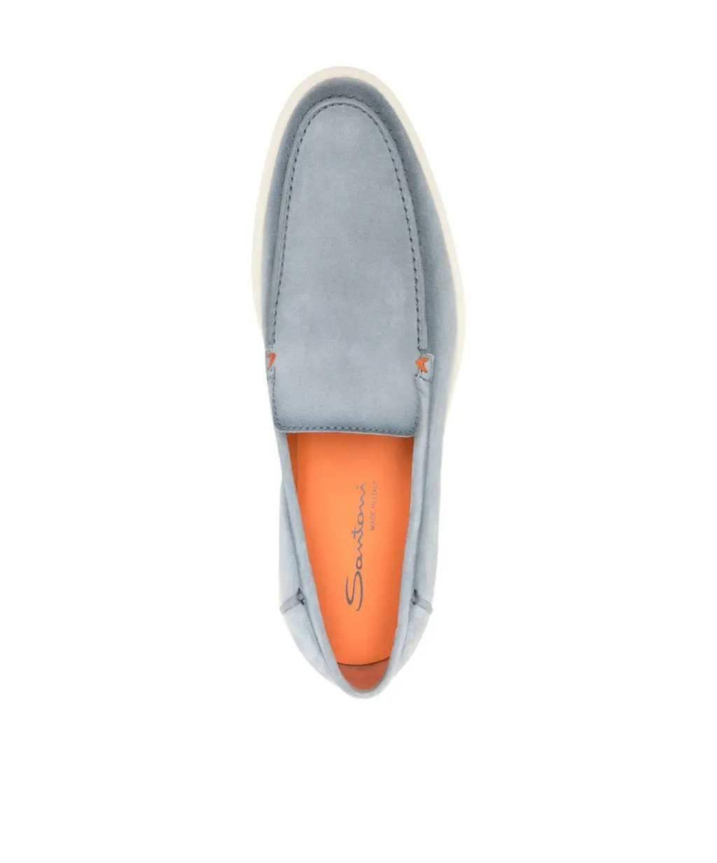 Almond-Toe Slip-On Loafers