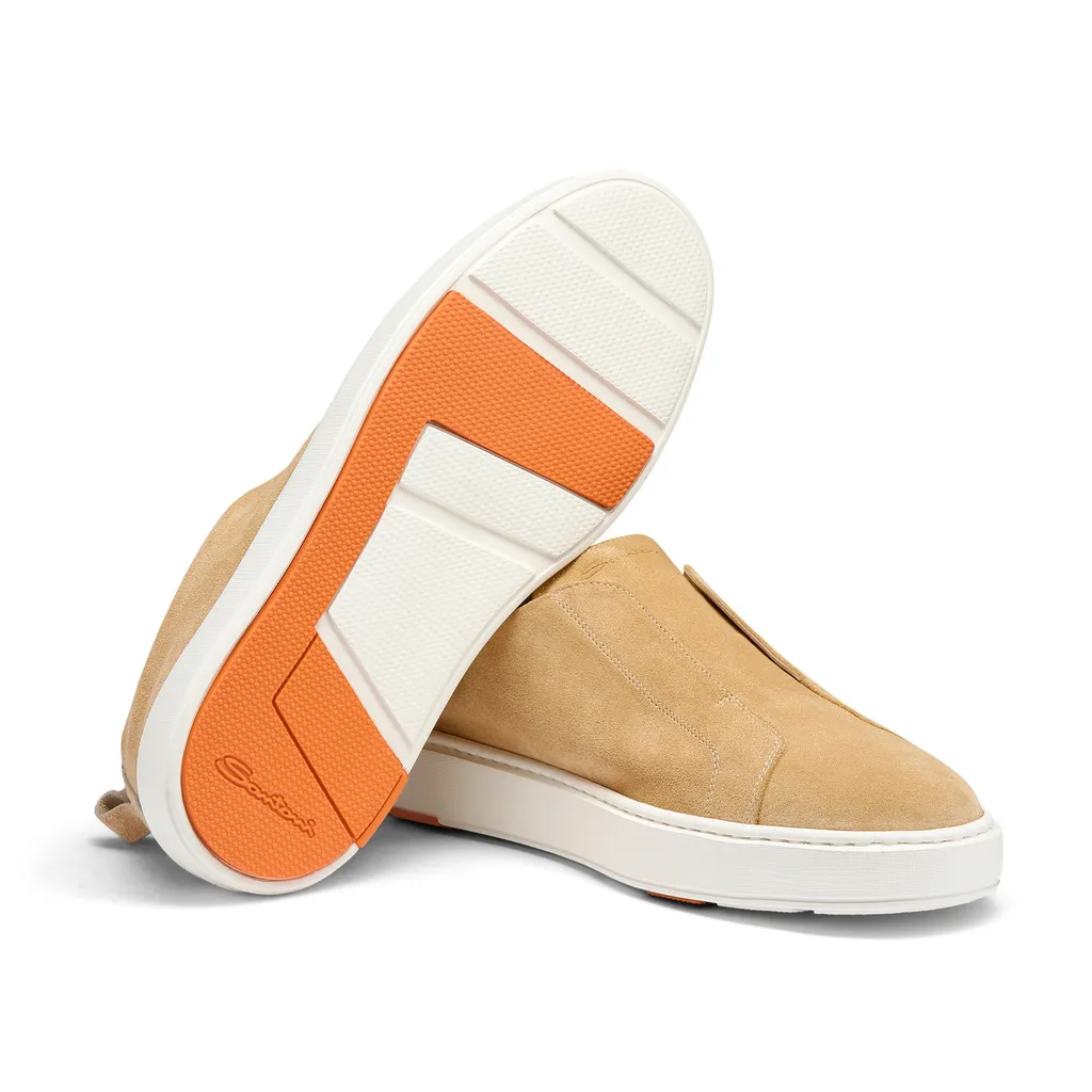Suede Slip-On Sneakers