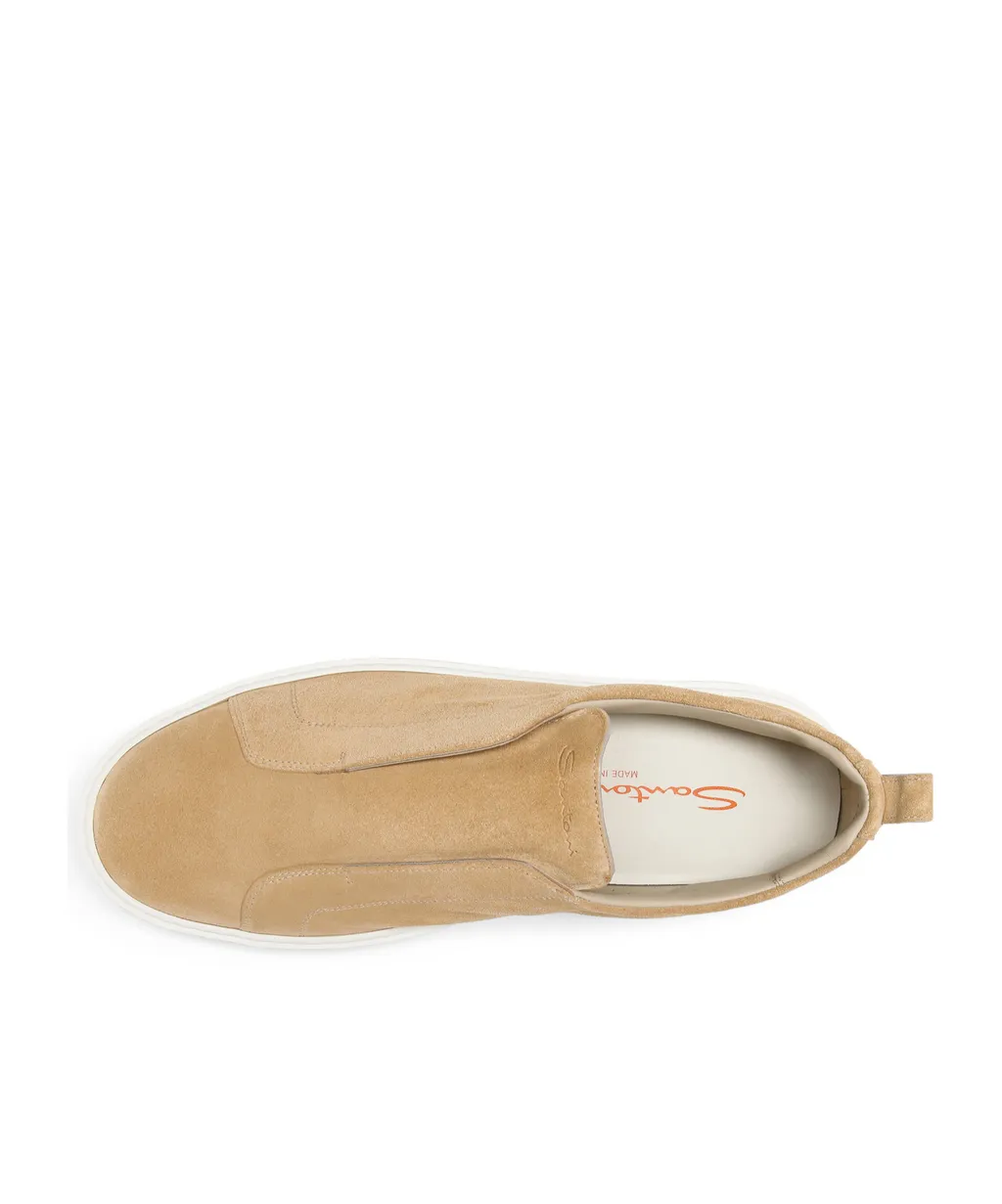 Suede Slip-On Sneakers