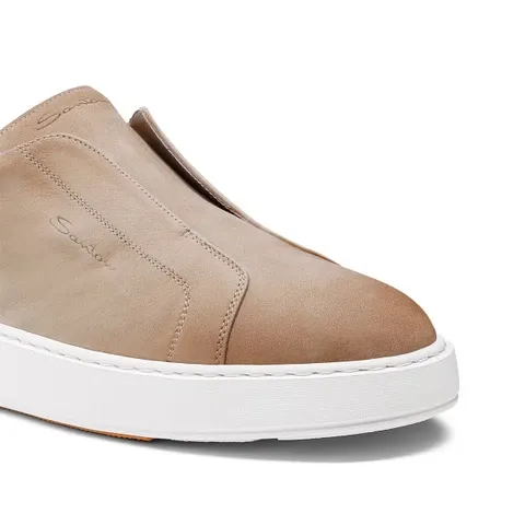 Suede Slip-On Trainers