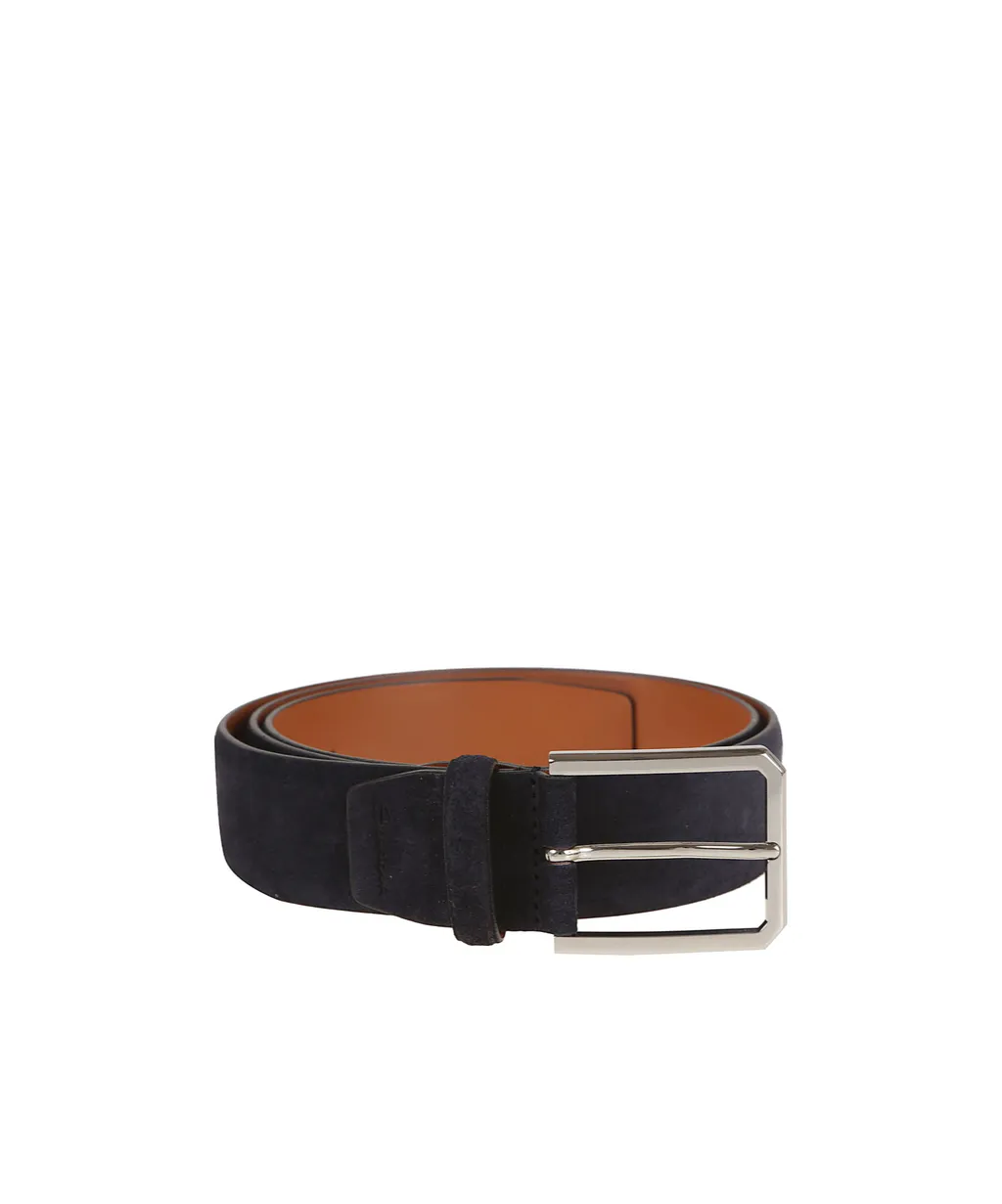Logo Detailed Buckled Belt