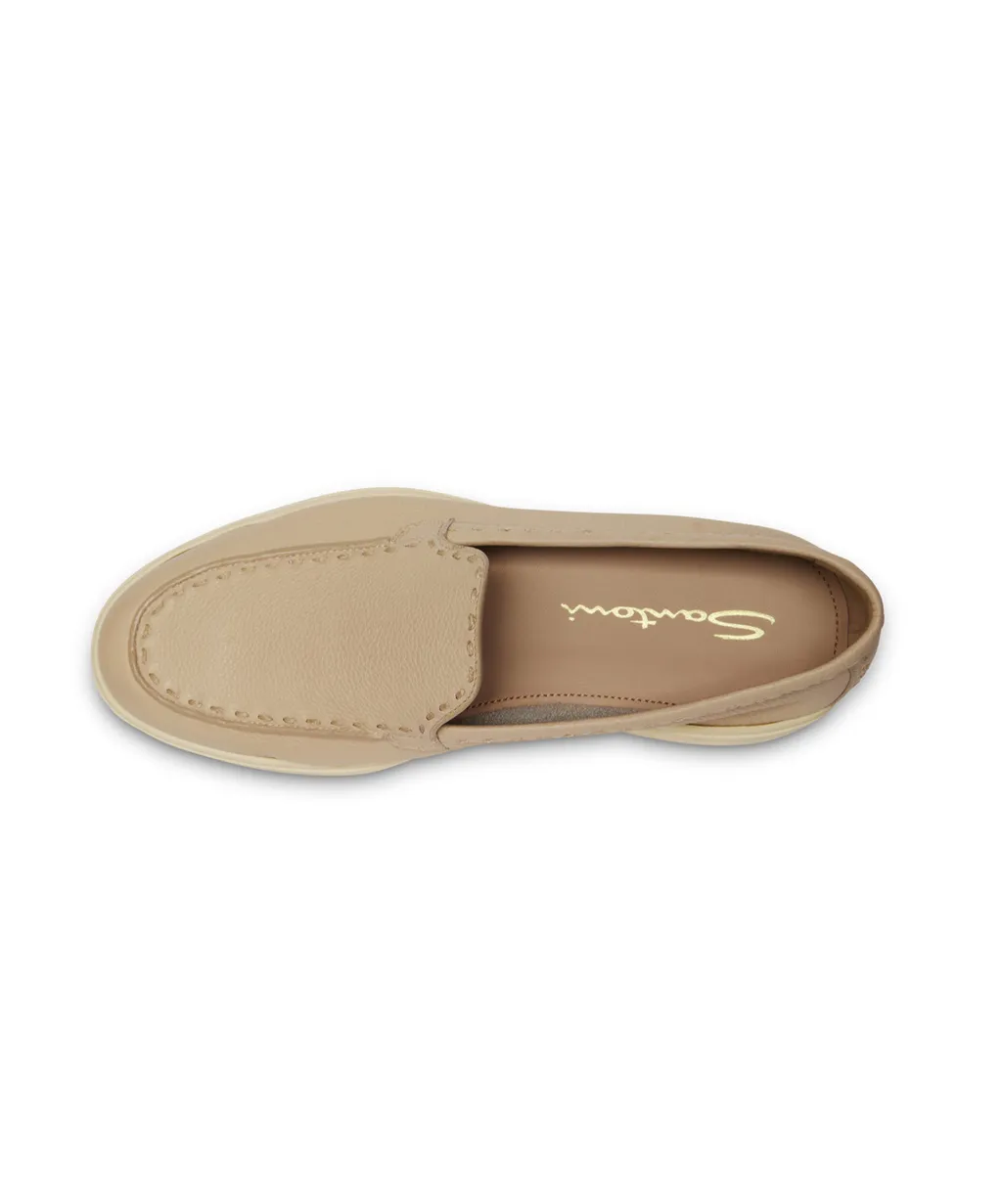 Tumbled Leather Loafer