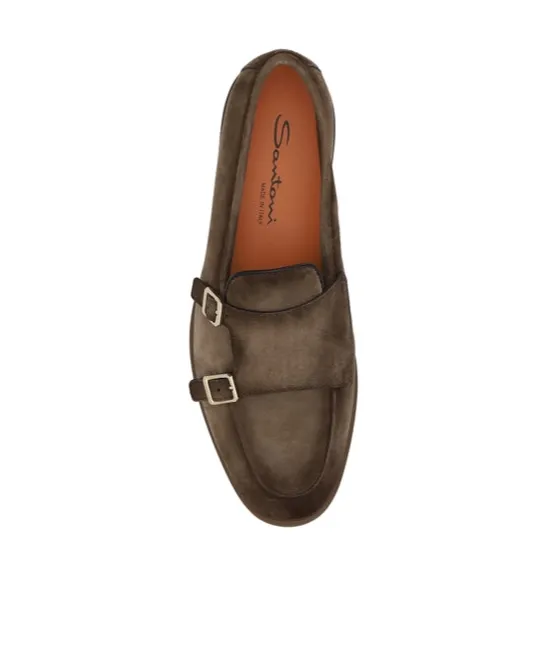 Buckle-Strap Monk Shoes