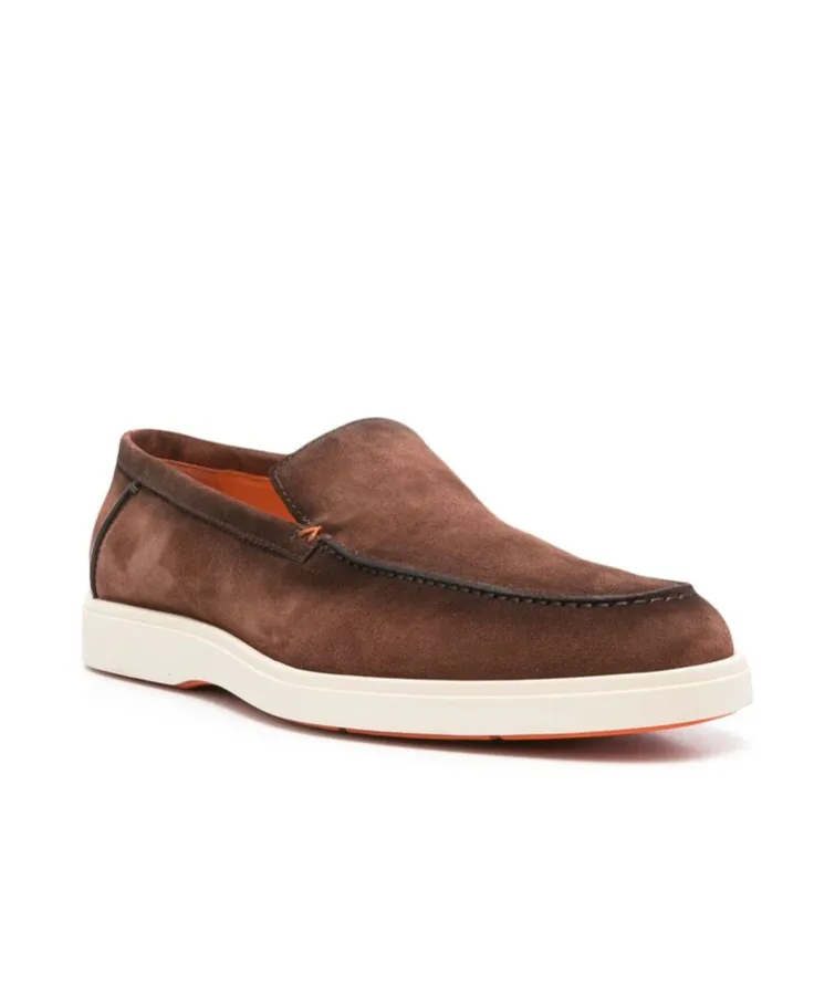 Almond-Toe Slip-On Loafers