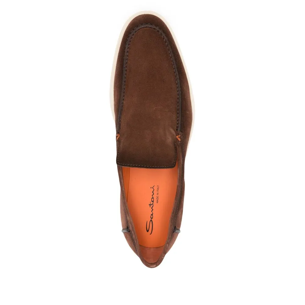 Almond-Toe Slip-On Loafers