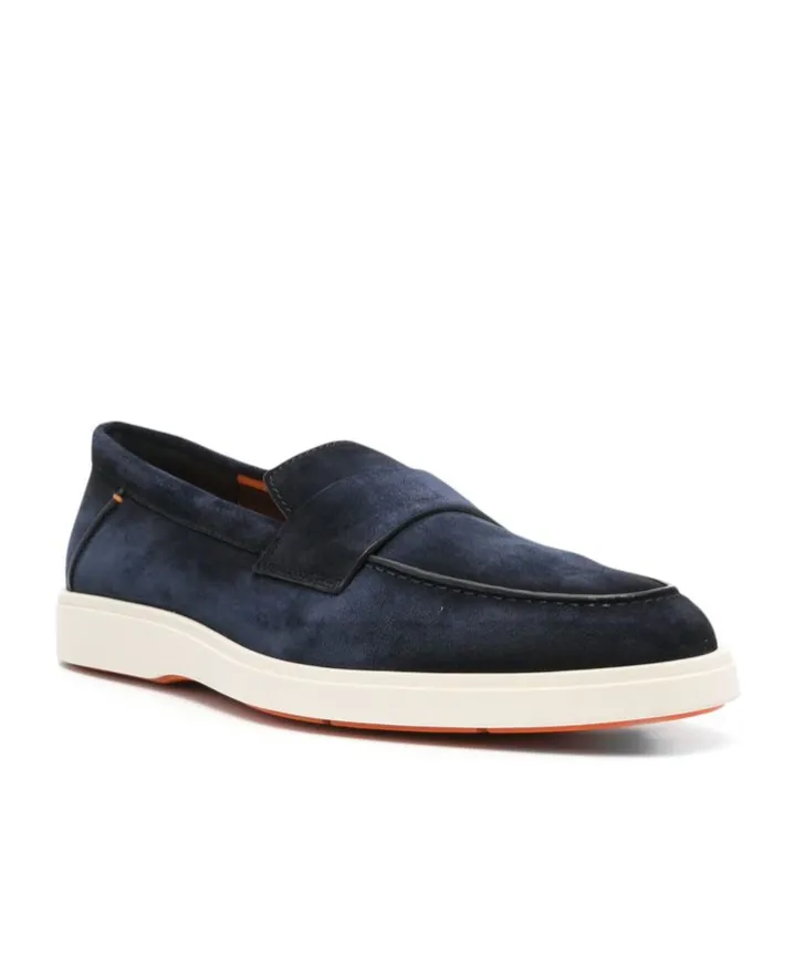 Suede Loafers