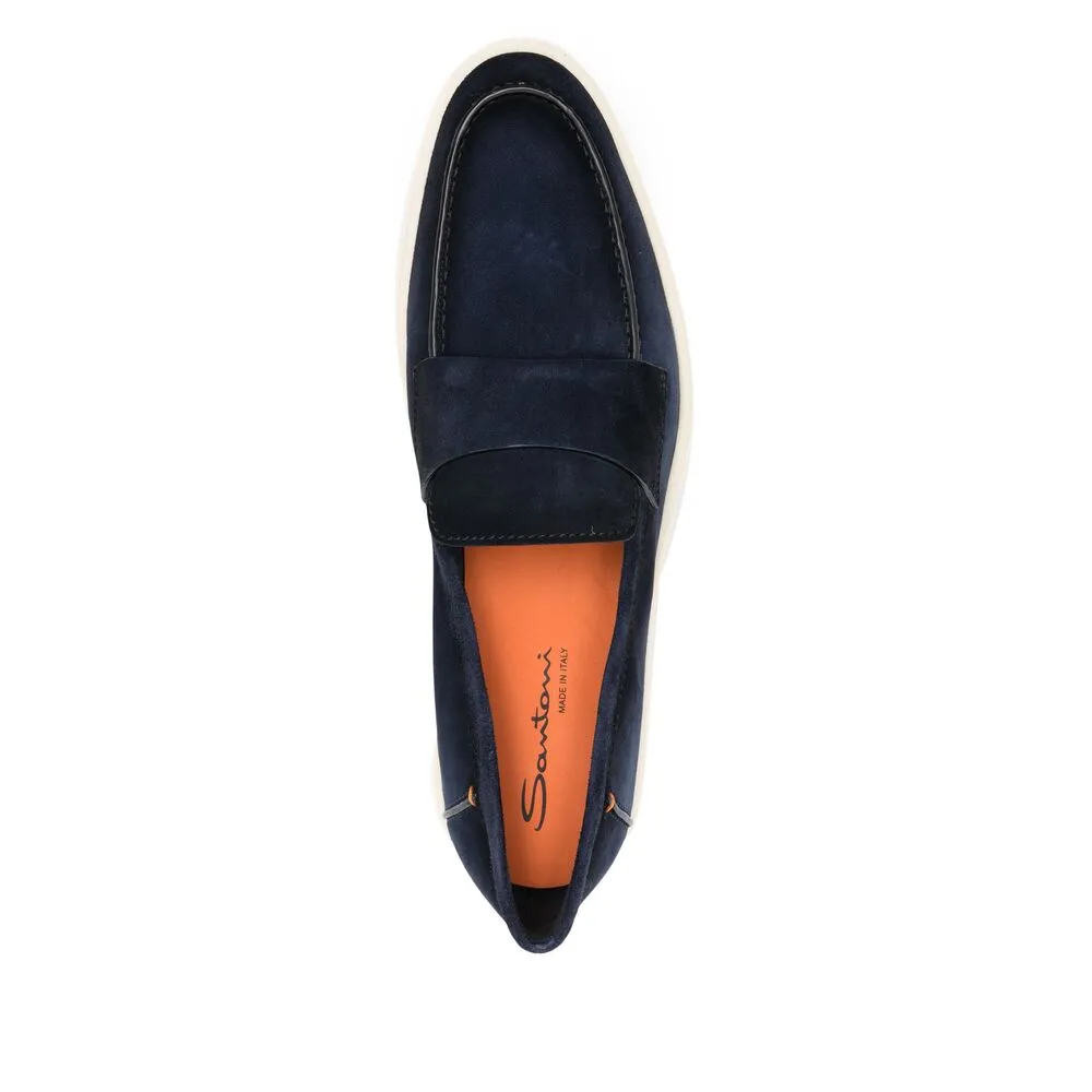Suede Loafers