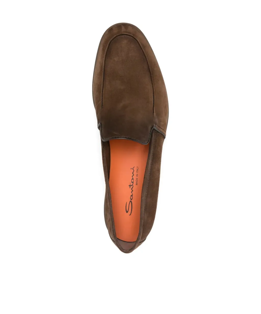 Almond-Toe Slip-On Loafers