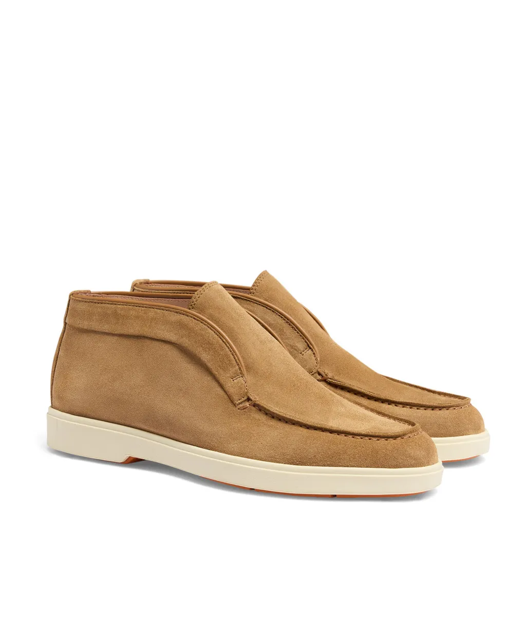 Round-Toe Slip-On Loafers