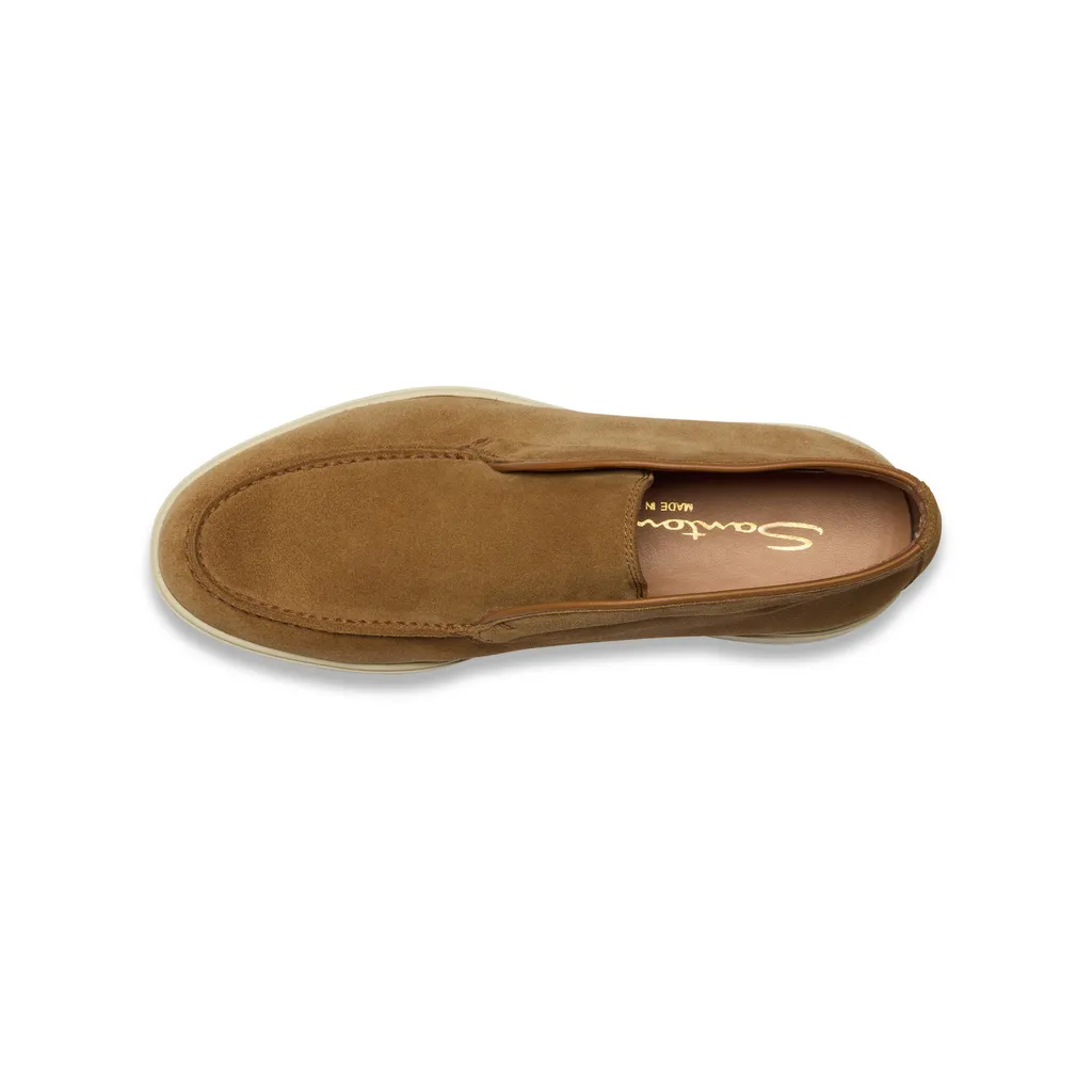 Round-Toe Slip-On Loafers