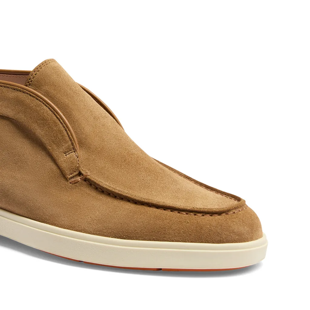 Round-Toe Slip-On Loafers