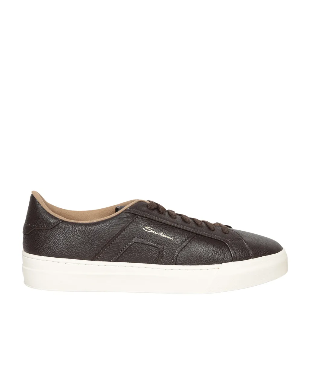 Logo Printed Lace-Up Sneakers