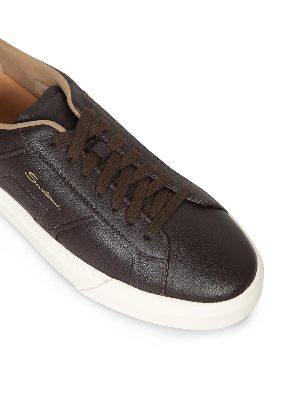 Logo Printed Lace-Up Sneakers