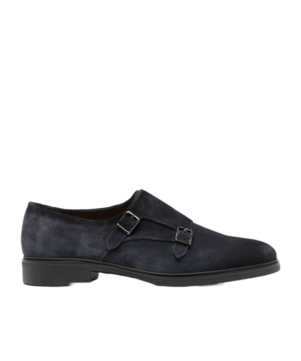 Buckle Detailed Round Toe Loafers