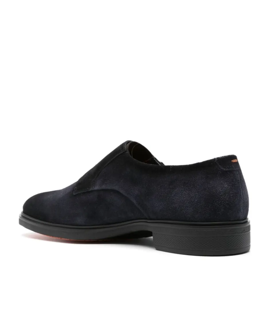 Buckle Detailed Round Toe Loafers