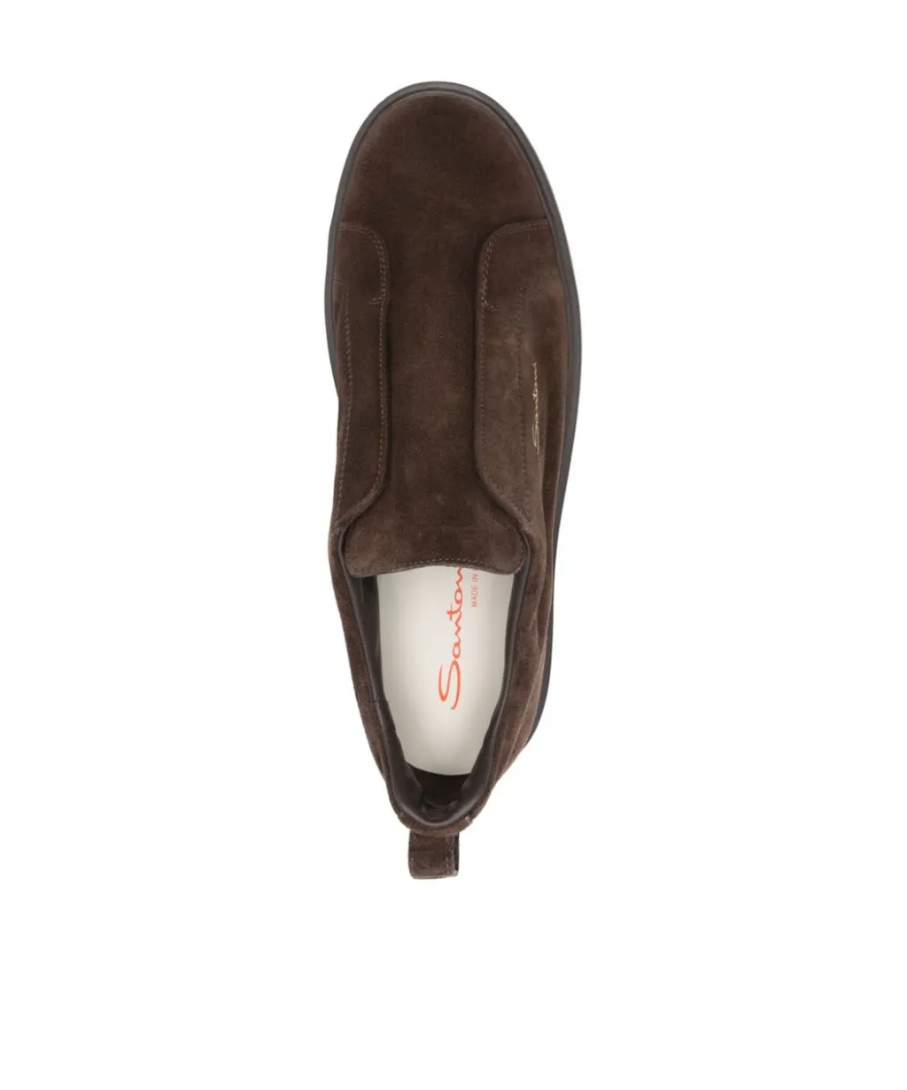 Logo Stamp Slip-On Sneakers