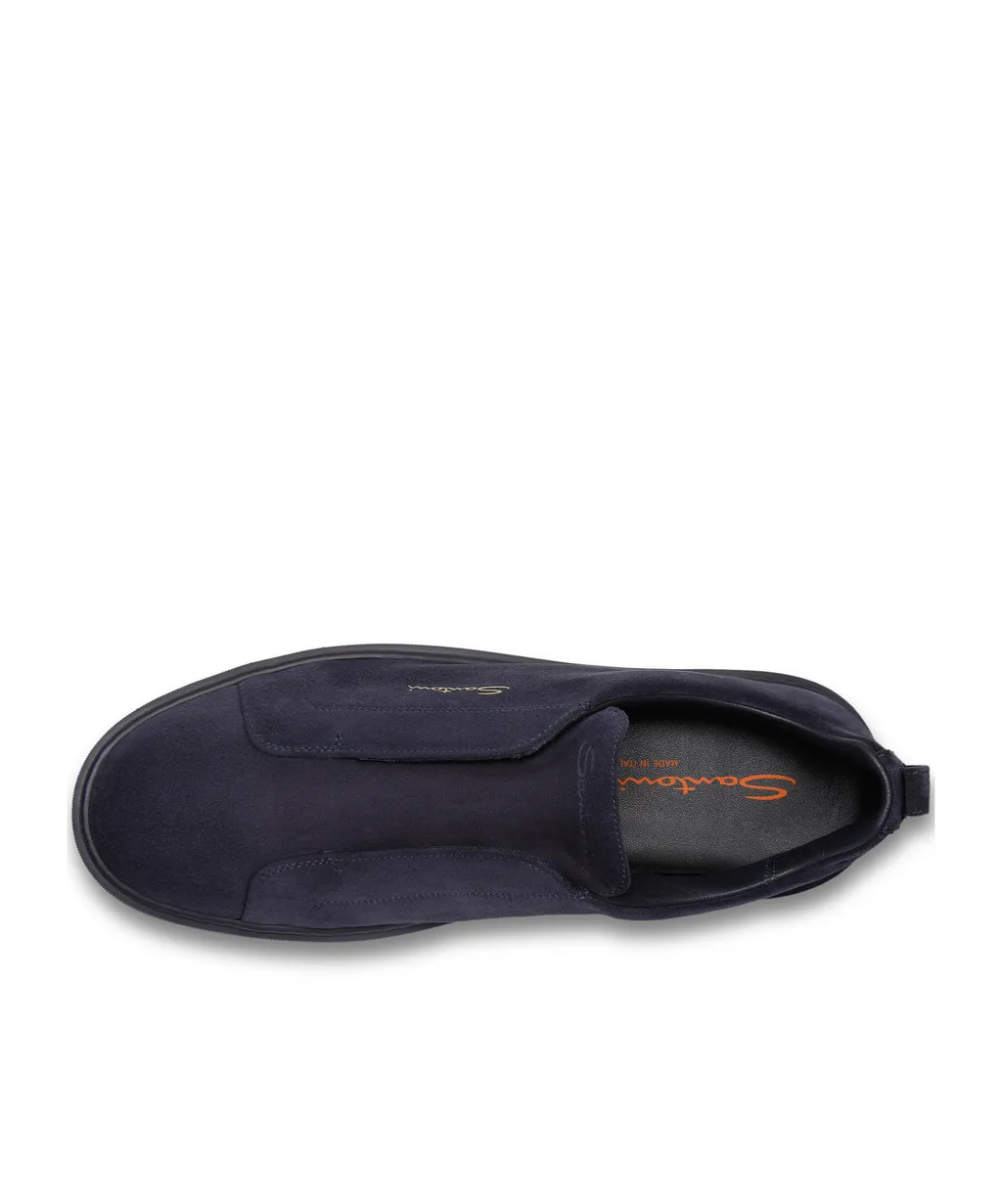 Round-Toe Slip-On Sneakers