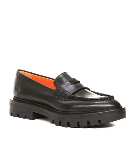 Round-Toe Slip-On Loafers