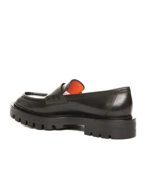 Round-Toe Slip-On Loafers