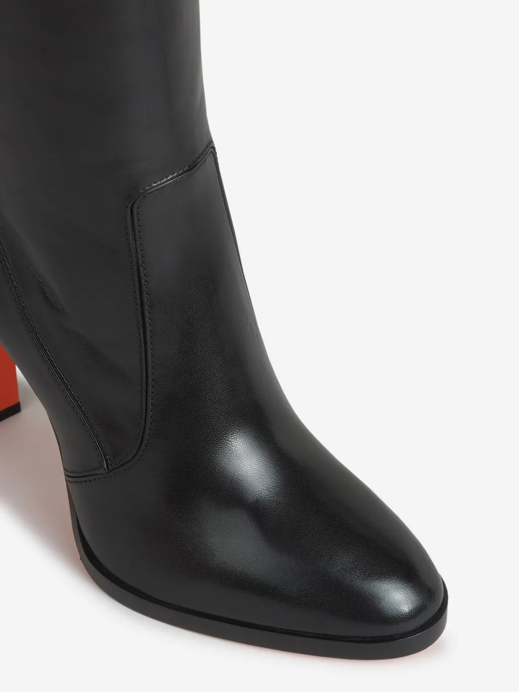 100Mm Leather Boots