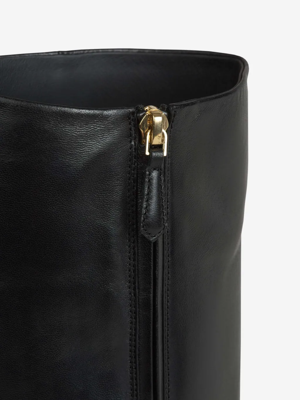 100Mm Leather Boots