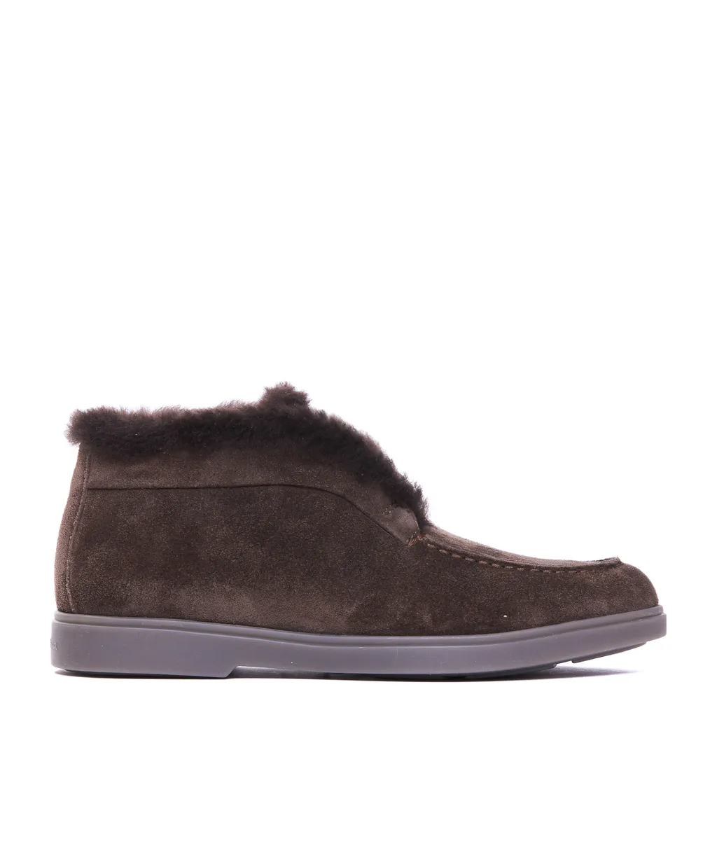 Round-Head Short Boots
