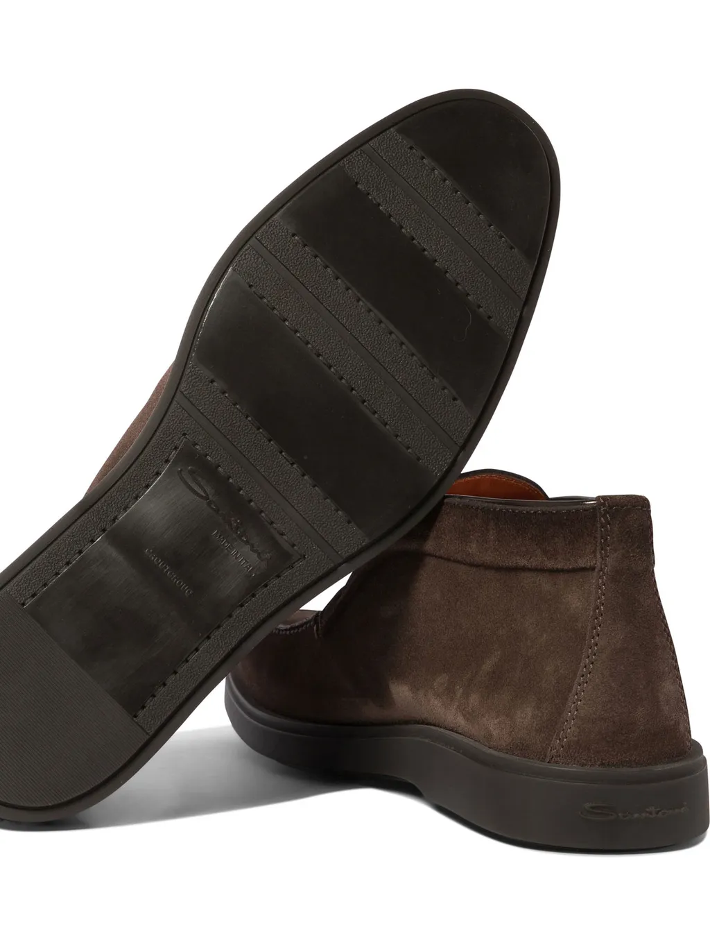Desert Round-Toe Slip-On Boots