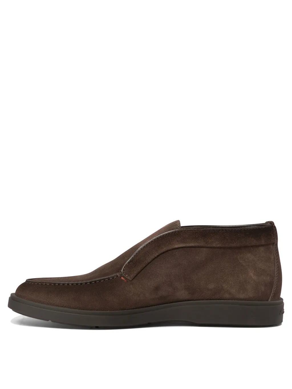 Desert Round-Toe Slip-On Boots