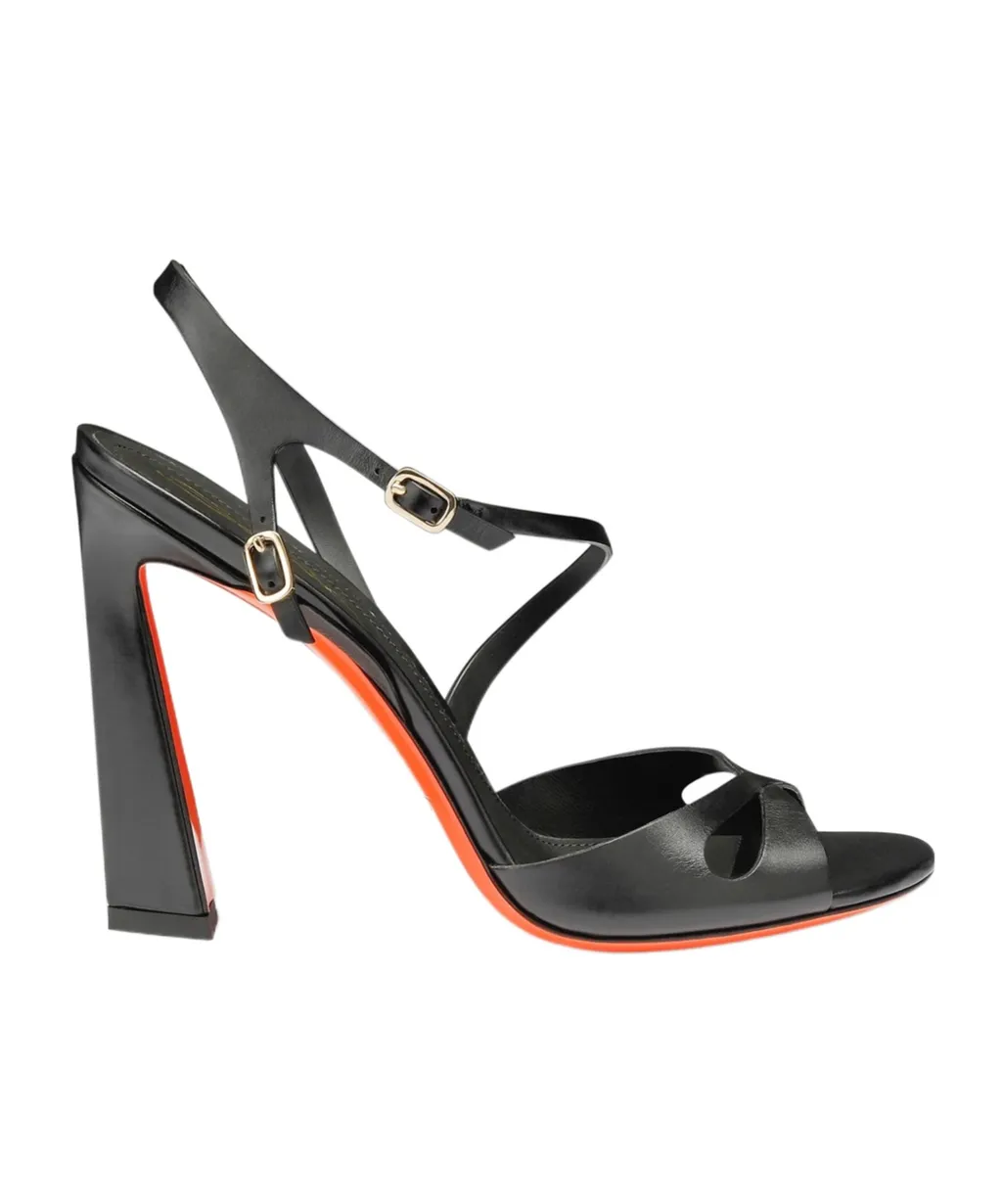 High-Heel Mona Sandals