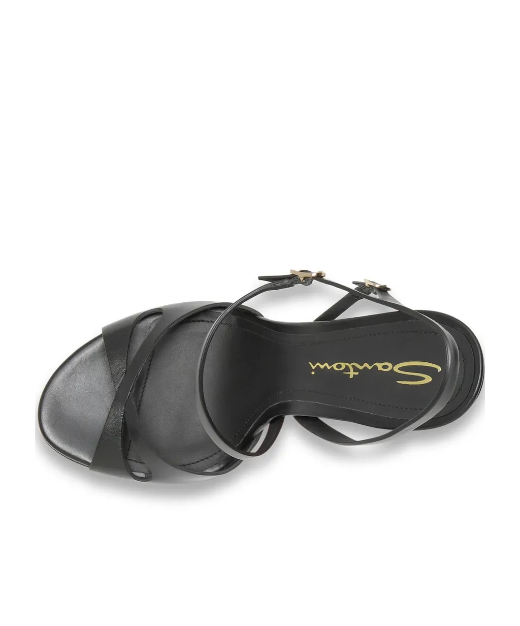 High-Heel Mona Sandals