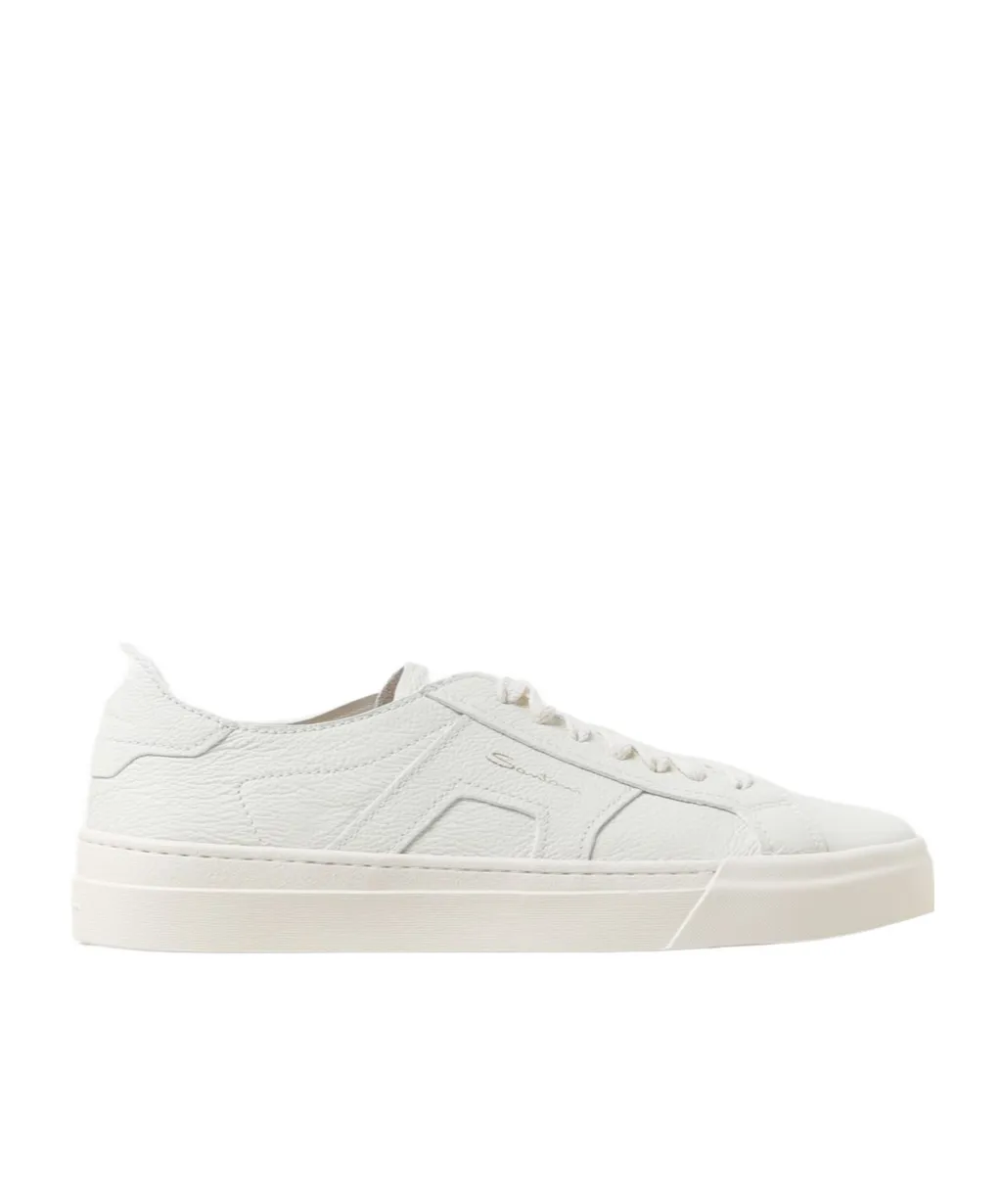 Logo-Printed Lace-Up Sneakers