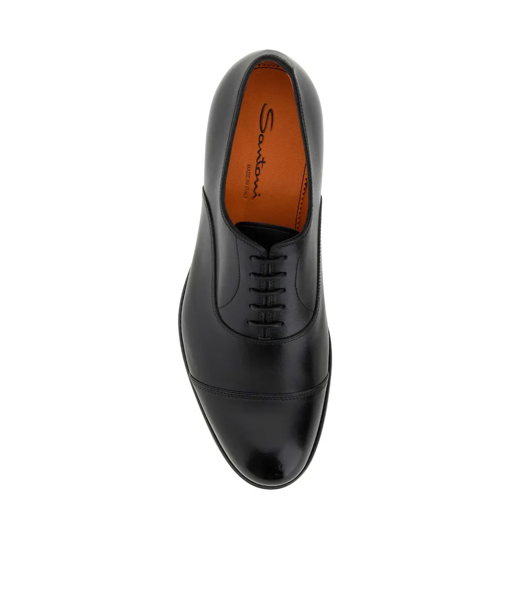 Round Toe Lace-Up Shoes