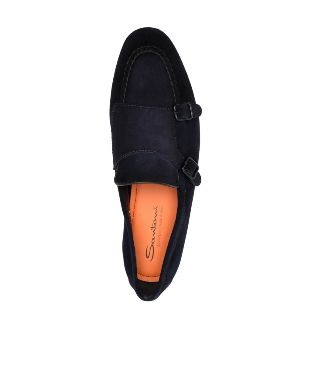 Double-Buckle Loafers