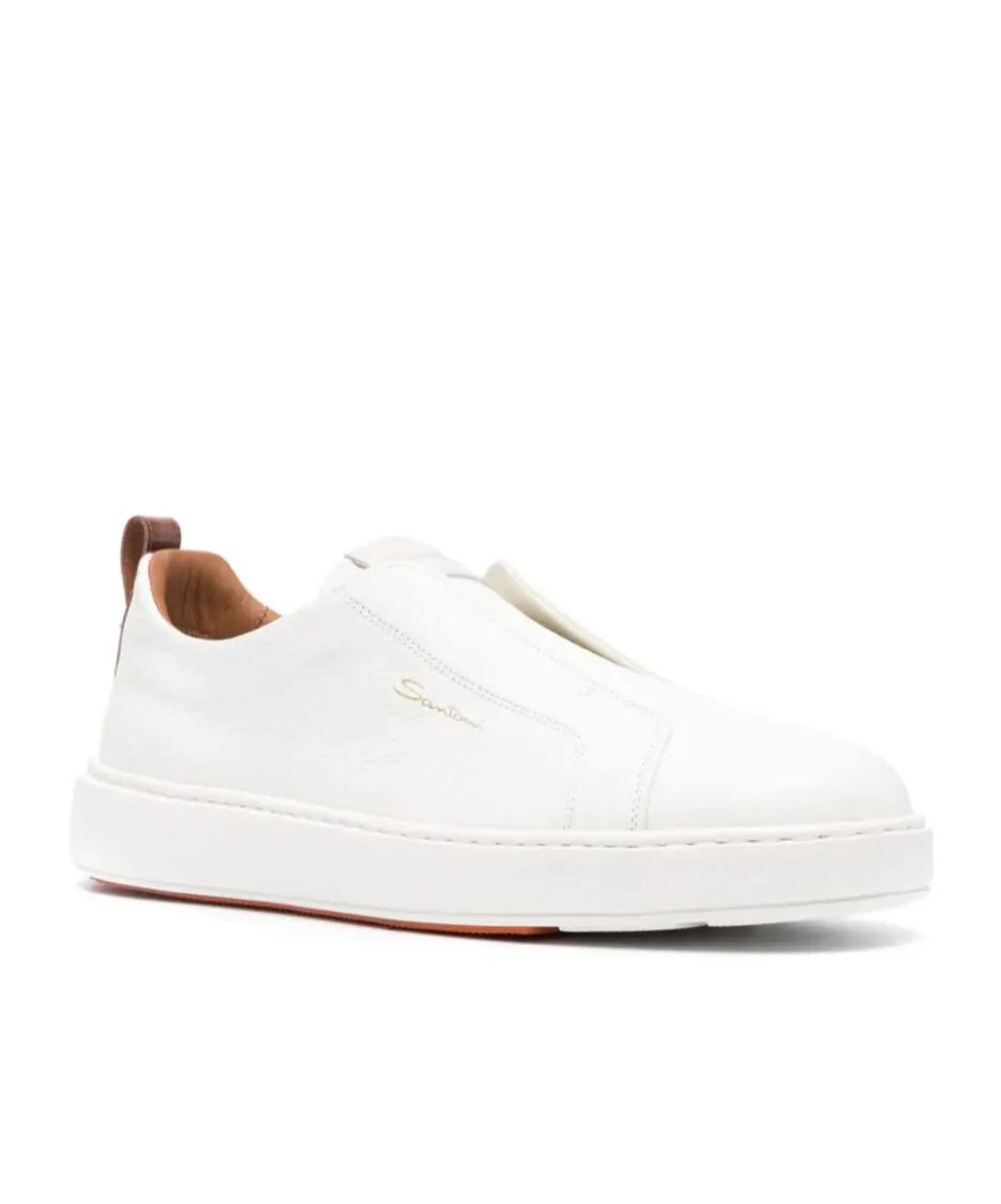 Round Toe Slip-On Sneakers
