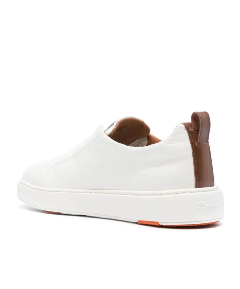 Round Toe Slip-On Sneakers