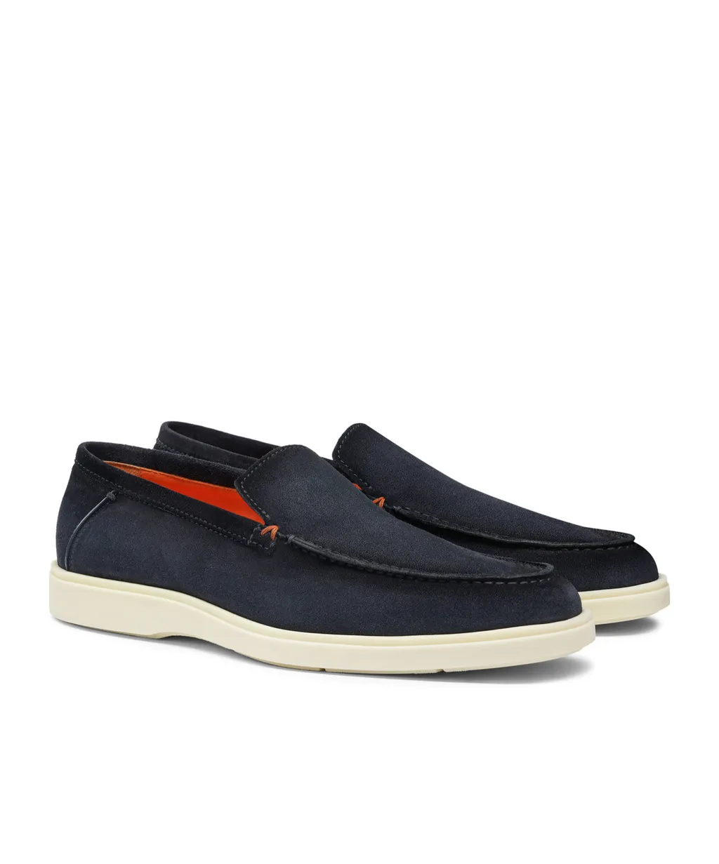 Almond-Toe Slip-On Loafers
