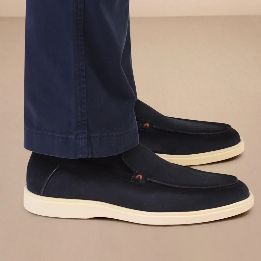 Almond-Toe Slip-On Loafers