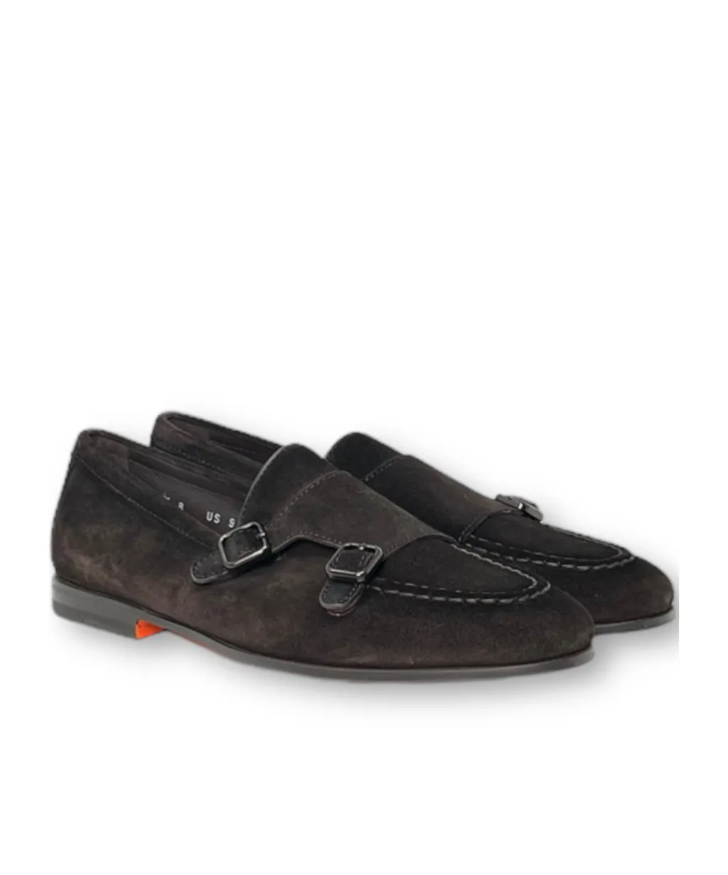 Double-Buckle Loafers