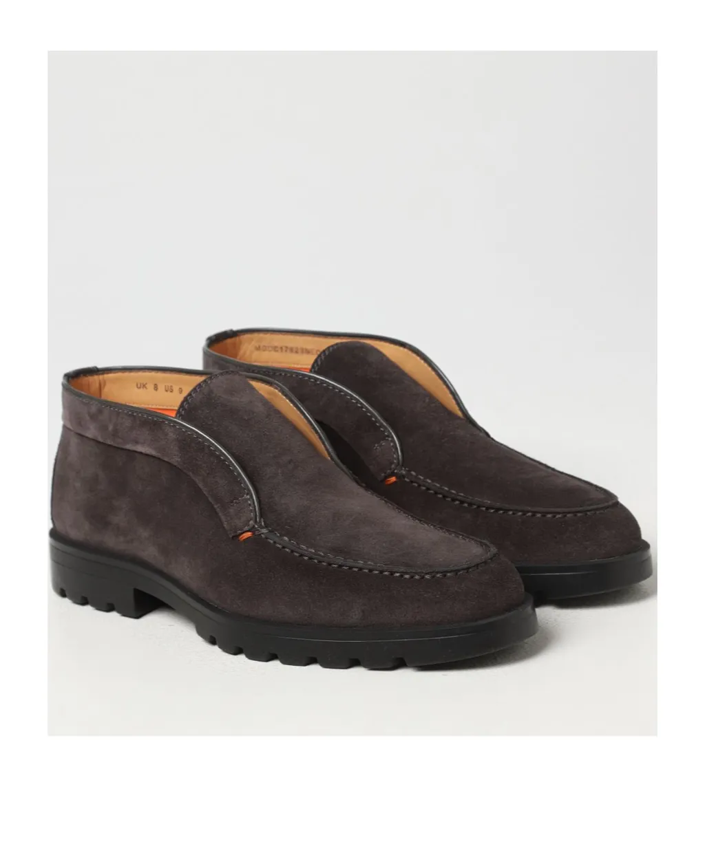 Almond-Toe Slip-On Loafers