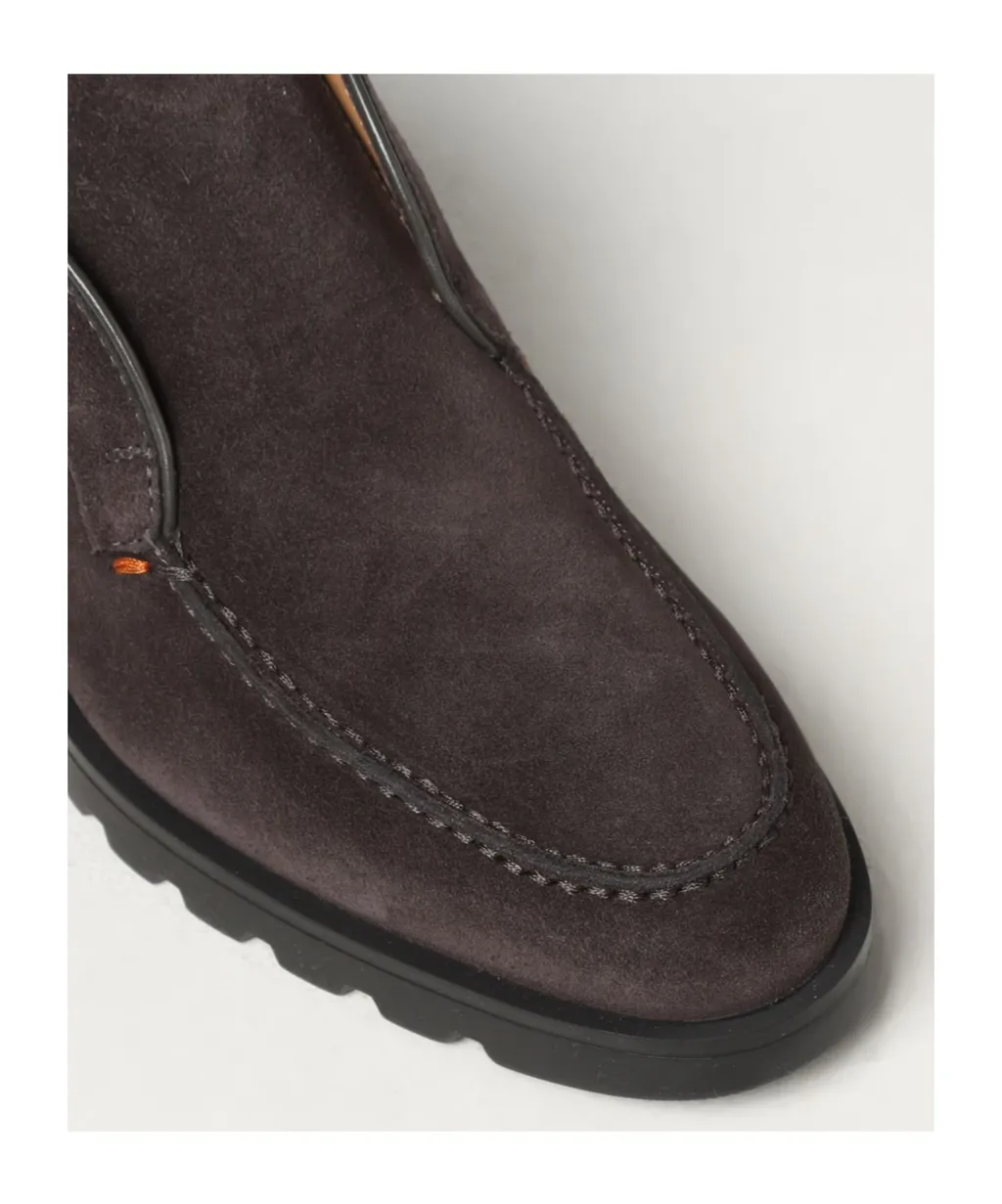 Almond-Toe Slip-On Loafers