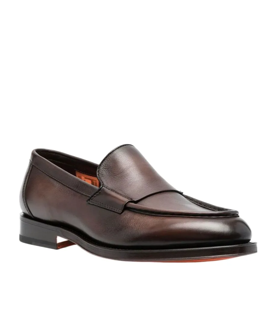 Slip-On Leather Loafers