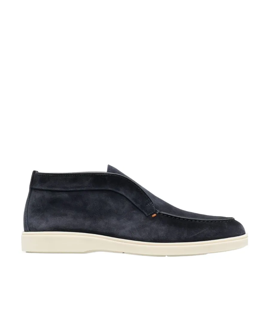 Desert Round-Toe Slip-On Boots