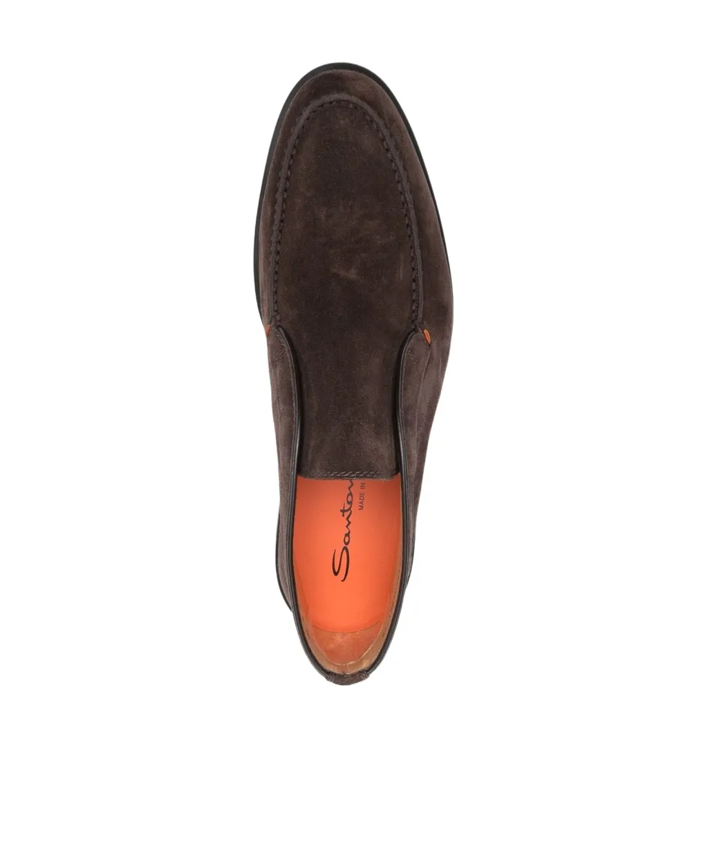 Almond-Toe Slip-On Loafers