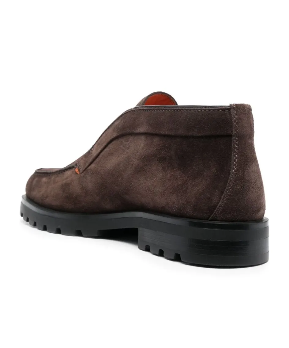 Almond-Toe Slip-On Loafers
