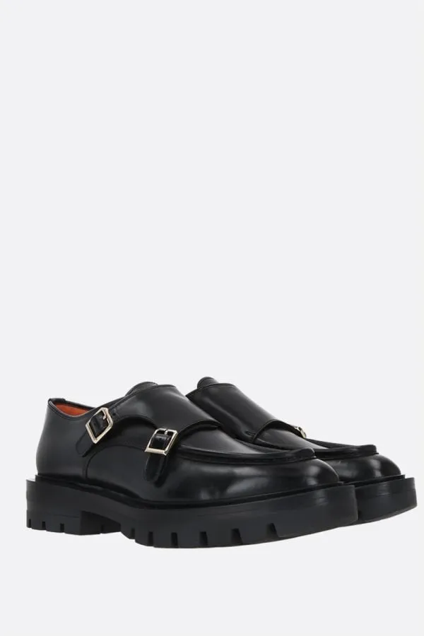 Double Monk Strap Shoes